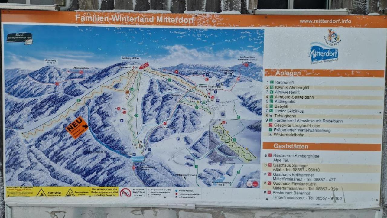 Appartamento Mitterdorf Almberg X29 Mitterfirmiansreut Esterno foto